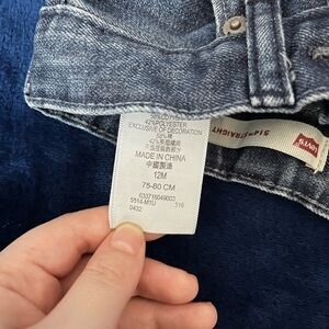 12 months toddler levis jeans